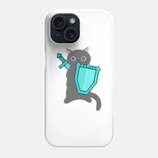 Cat in armor Phone Case