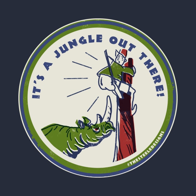 Jungle Jokes (green) by theSteele