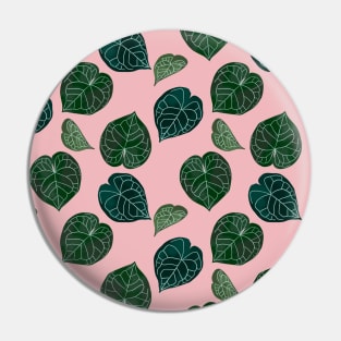 Tropical leaves pattern Pin