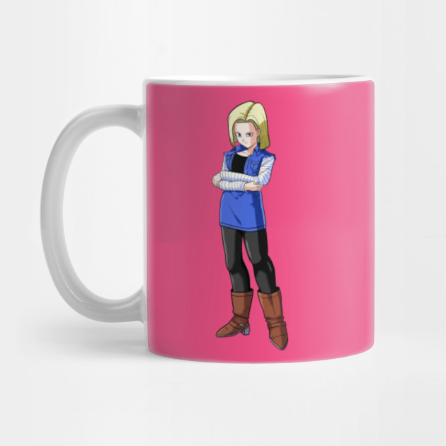Dragon Ball Z Android 18 Full Color Dragon Ball Mug