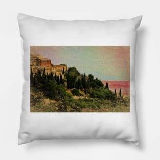 Tuscan Hillside Pillow