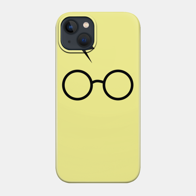 magic glasses and scar - Magic - Phone Case