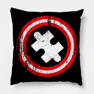 Captain Autism Superhero Gifts Autism Awareness Month Design Pillow