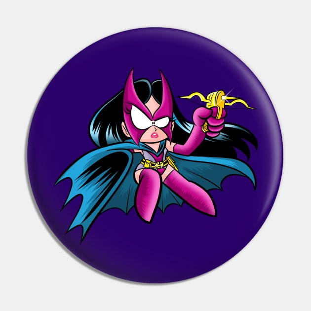 DcutieHuntress old skool Pin by BeefcakeBoss