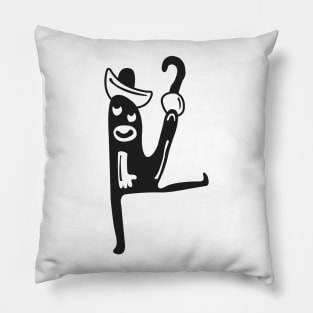 Black pirate Pillow