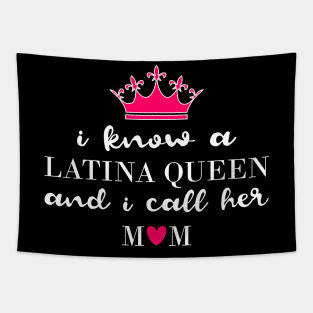 Latina Queen Mother Tapestry