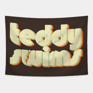 vintage color teddy swims Tapestry