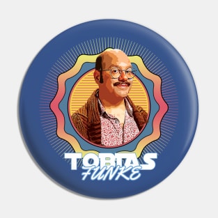 Tobias Fünke // Retro 90s Circle Pin