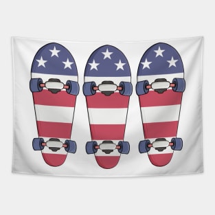 USA Skateboards Tapestry