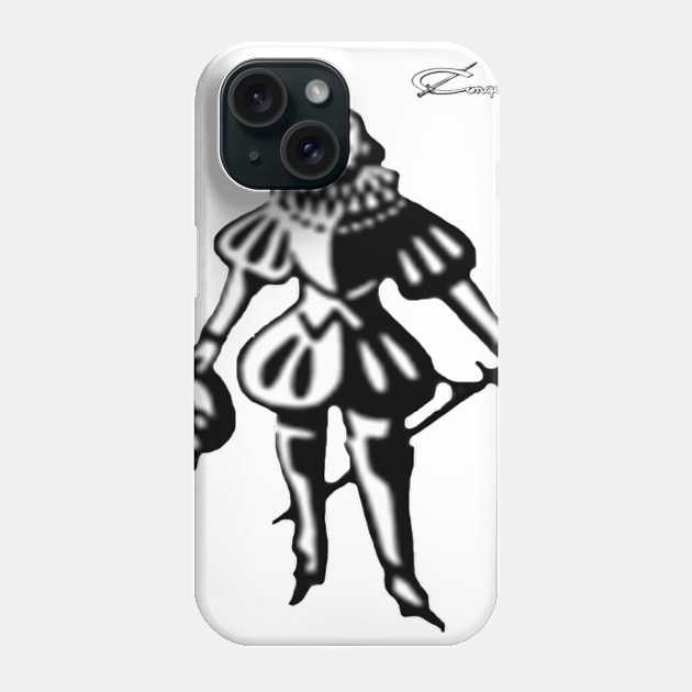 Conquistador Art Phone Case by CraftyConquistadorMemes