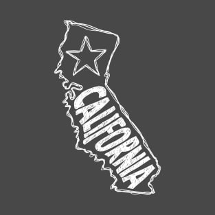 California (White Graphic) T-Shirt