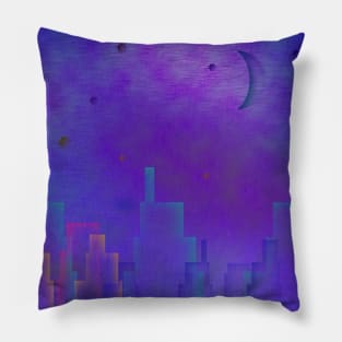 Night City Pillow