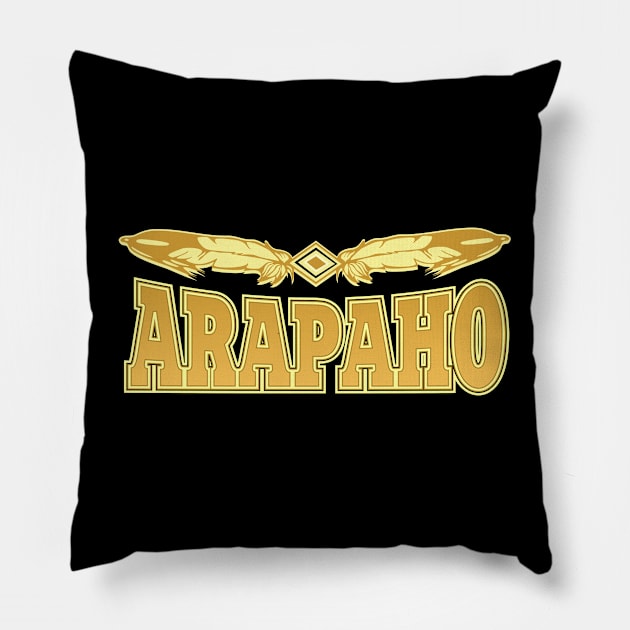 Arapaho Tribe Pillow by MagicEyeOnly