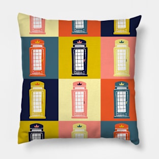 Telephone Box Pillow