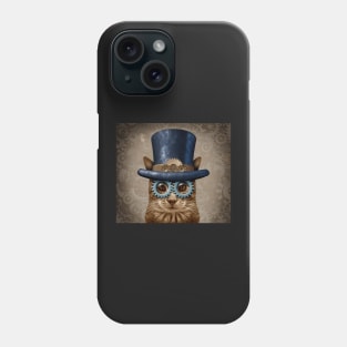 Steam Punk Vintage Cat Phone Case