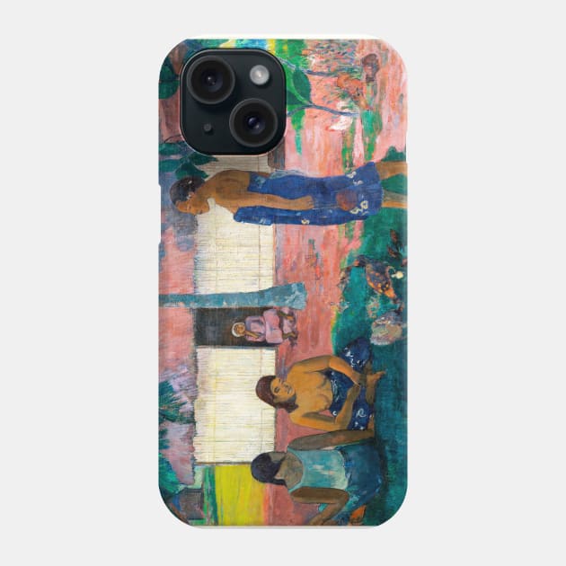 Why Are You Angry (1896) by Paul Gauguin Phone Case by WAITE-SMITH VINTAGE ART