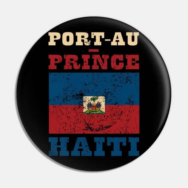 Flag of Haiti Pin by KewaleeTee