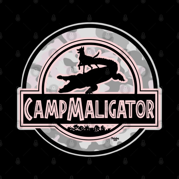 Camp Maligator Pink Camo by PB&J Designs