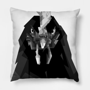 chicken grayscale pop art Pillow