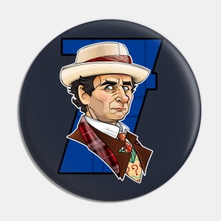 The Seventh Doctor Pin