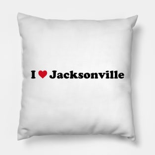 I Love Jacksonville Pillow