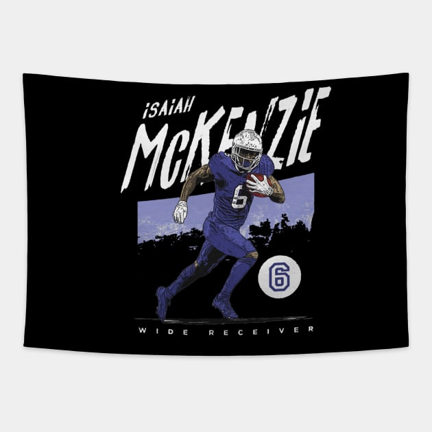 Isaiah McKenzie Buffalo Grunge Tapestry by Chunta_Design