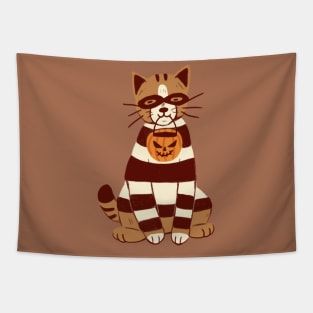 Halloween cat Tapestry