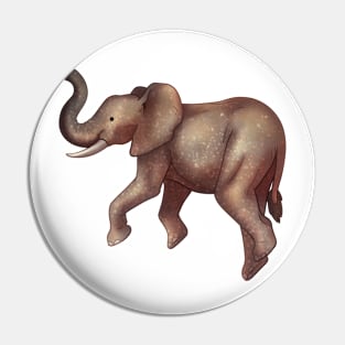 Cozy Elephant Pin