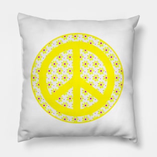 RETRO Peace Sign Pillow