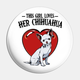 Chihuahua Dog Pin
