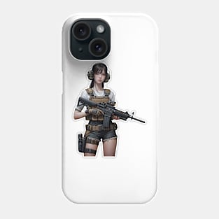 Tactical Girl Phone Case