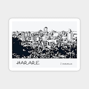 Harare Zimbabwe Magnet