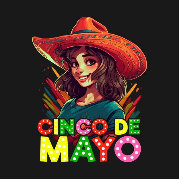 Cinco de Mayo Mexican Anime Girls by Ramadangonim