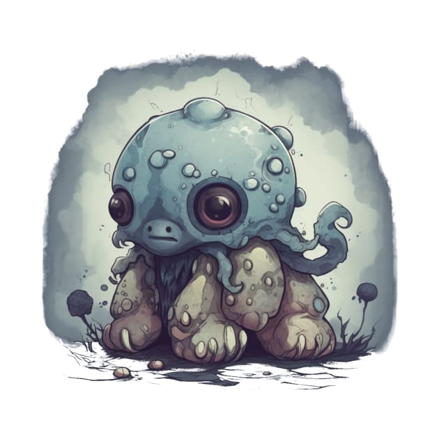 Octo-Adorable: Underwater Whimsy by Adjorr