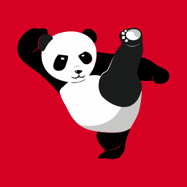 Karate Panda by Ramateeshop