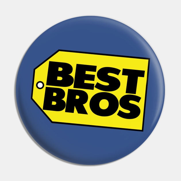 BEST BROS - BROS on Audio Pin by BROSonAudio