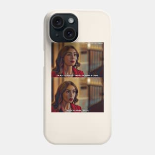 Crepe | Emily In Paris (2020 - present) TV Series Digital Fan Art Phone Case