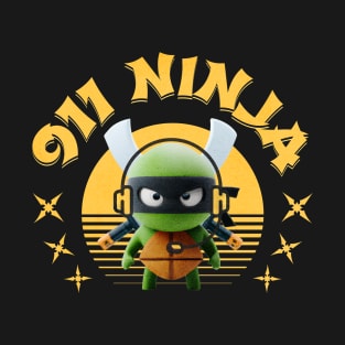 Funny 911 Dispatcher Ninja T-Shirt