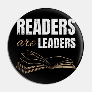 Reading Leader Books Literature Saying Gift Pin