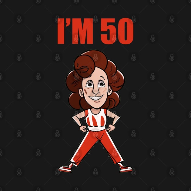 Sally Omalley - I'M 50 Chibi Style by jorinde winter designs