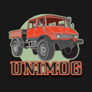 Unimog Orange off-road Truck T-Shirt