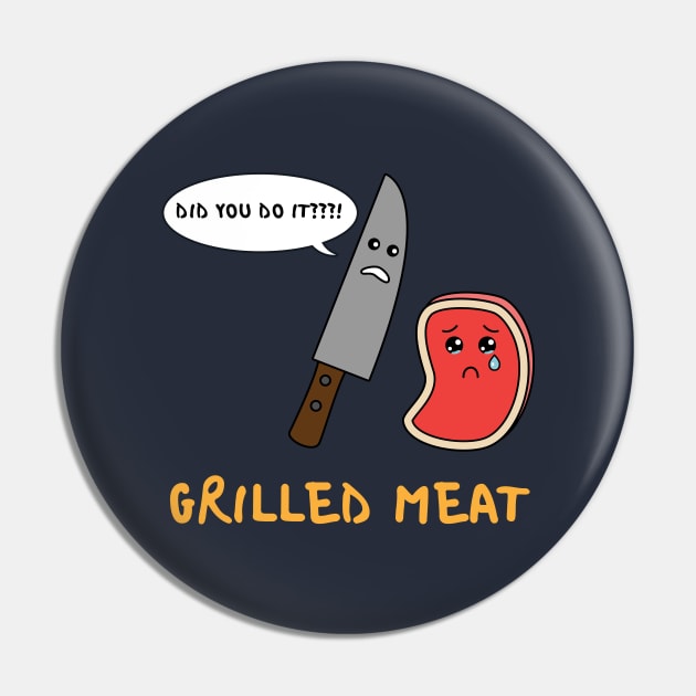 Grilled Meat Pin by chyneyee