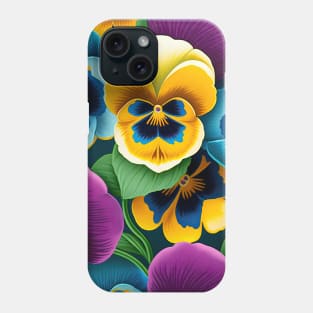 Pansies Phone Case