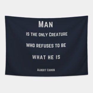 Albert Camus TEXT Tapestry