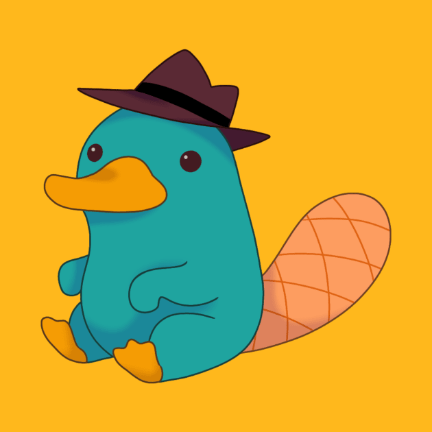 Chubby Lil Agent Platypus by Imaplatypus