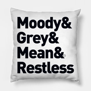 So Restless Indeed... Pillow