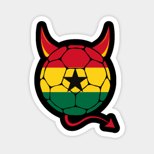 Ghana Football Halloween Magnet