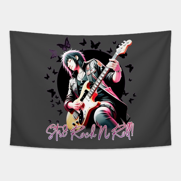 Str8 Rock N Roll! Tapestry by Str8Drippin