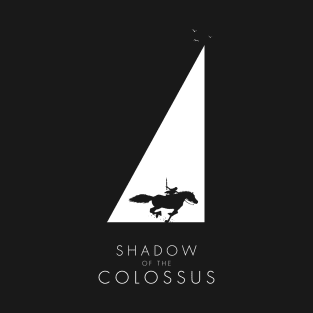 Shadow of the Colossus - Sanctuary silhouette white T-Shirt