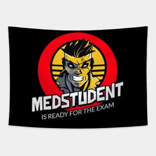 Medstudent Ready For Exam - Medical Student In Medschool Funny Gift For Nurse & Doctor Medicine Tapestry